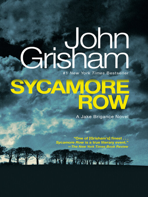 John Grisham创作的Sycamore Row作品的详细信息 - 可供借阅